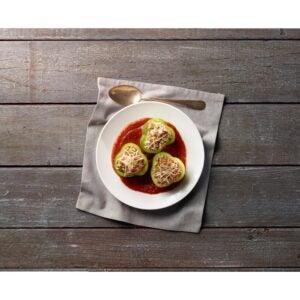 Stuffed Green Pepper Cups | Styled