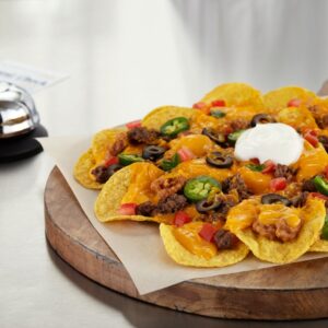 Crispy Round Tortilla Chips | Styled