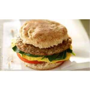 Cooked Turkey Sausage Patties, 1.5 oz. | Styled