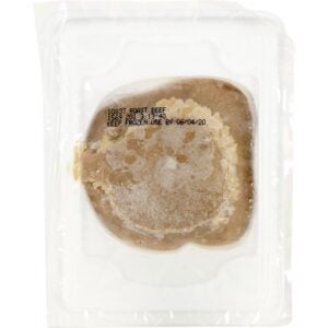 Roast Beef Shaped Puree | Packaged