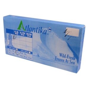 Atlantic Cod Fillets, Boneless Skinless | Corrugated Box