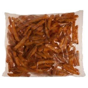 1/2″ S/C Xlong Skin-On Fries, Seasoned | Packaged