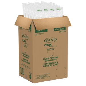 5.5 oz. Clear Souffle Portion Cups | Packaged