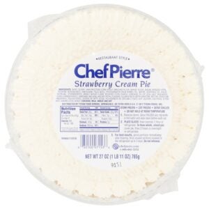 Chef Pierre Strawberry Cream Pie | Packaged