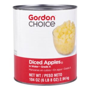 W/P Diced Apples | Packaged