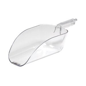 64 oz Clear Plastic Scoop | Raw Item