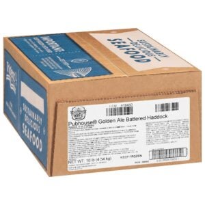Beer Battered Haddock, IQF, 6 oz. | Corrugated Box