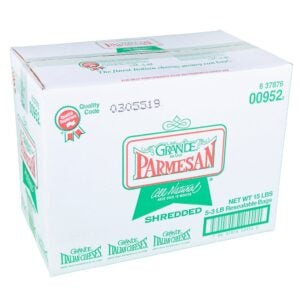 Shredded Parmesan Cheese | Corrugated Box
