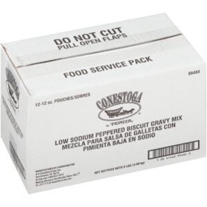 Low Sodium No MSG Pepper Gravy Mix | Corrugated Box