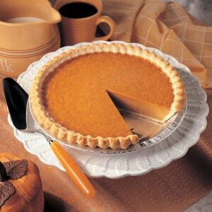 Pre-Baked Pumpkin Pie | Styled