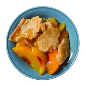 Peach Cobbler | Styled