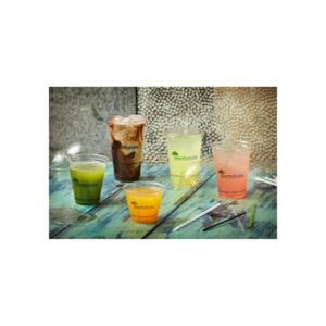 12/14 oz. Clear XSlot Lids | Styled