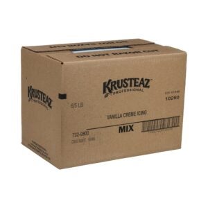 KRUSTEAZ ICING MIX VAN CREME 5LB | Corrugated Box