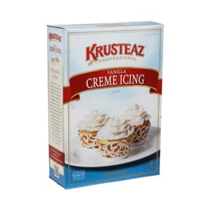 KRUSTEAZ ICING MIX VAN CREME 5LB | Packaged