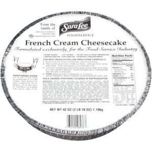 French Cream Cheesecake | Packaged