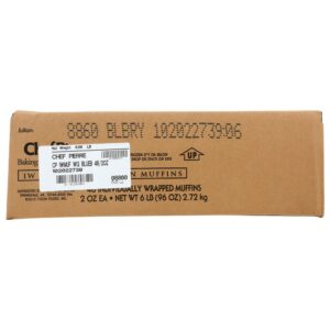 Whole Grain Blueberry Muffins, IW | Corrugated Box