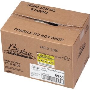 Double Chocolate Decadence Brownie | Corrugated Box