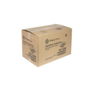 PAN ALUM STMTBL HALF MEDIUM 2 1/4″ D | Corrugated Box