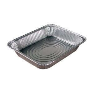 PAN ALUM STMTBL HALF MEDIUM 2 1/4″ D | Raw Item