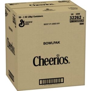 Whole Grain Cheerios Cereal Bowls | Corrugated Box