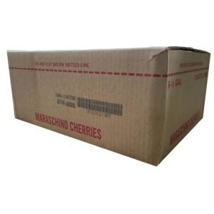 Maraschino Cherries w/ Stems | Corrugated Box