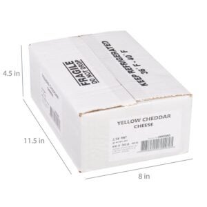 CHEESE CHED YEL SHRP LOAF 2-5#AVG | Corrugated Box
