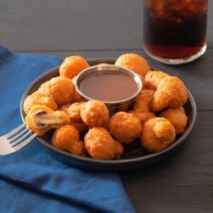 Battered Mushrooms | Styled