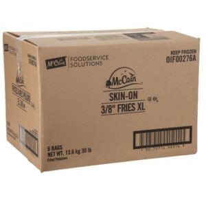 R/C 3/8″ Skin-on Fries | Corrugated Box