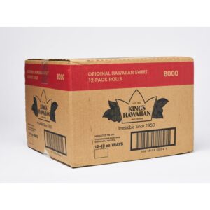 King’s Hawaiian Original Sweet Rolls | Corrugated Box