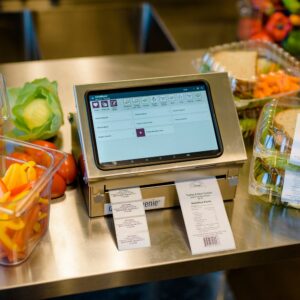 Round Green Plastic Tablecover | Styled