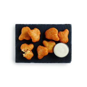 Beer Battered Pepper Jack Macaroni & Cheese Bites, with Bacon | Styled