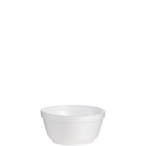 12 oz. Foam Unlaminated White Bowls | Raw Item