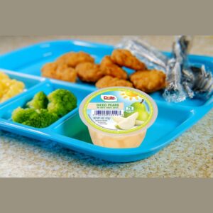 Diced Pears Fruit Cup | Styled