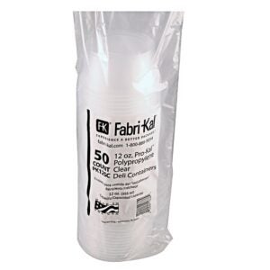 Plastic Containers, 12 oz. | Packaged