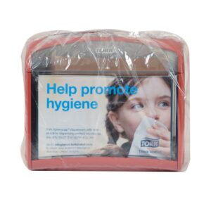 Red Napkin Dispenser | Packaged