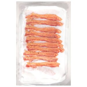 Laid Out Fully Cooked Bacon | Packaged