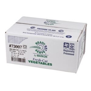 1/2 Inch Diced Green Peppers | Corrugated Box