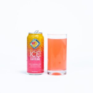 Watermelon Lemon Sparkling Caffeinated Water | Styled