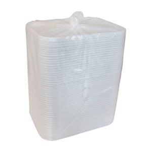 14×18 Double Laminated White Foam Trays | Packaged