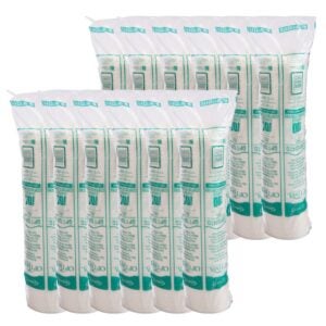 LID DOME 12-24Z RECLOSEABLE WHT | Packaged