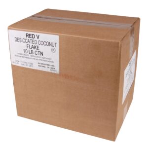 Unsweetened Coconut Flakes | Corrugated Box