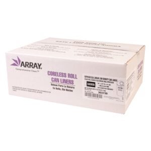 20-30 Gallon Black Can Liners, 1 MIL | Corrugated Box