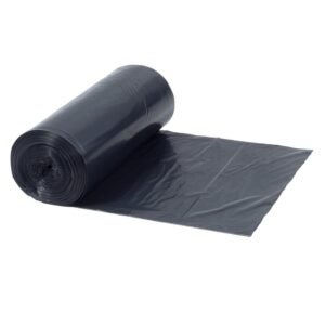 20-30 Gallon Black Can Liners, 1 MIL | Raw Item