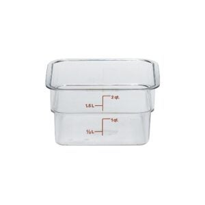 CONT FD SQ CLR 2QT 1CT CAMB | Raw Item