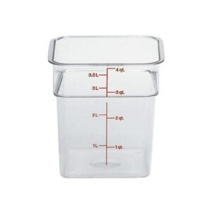 CONT FD SQ CLR 4QT 1CT CAMB | Raw Item