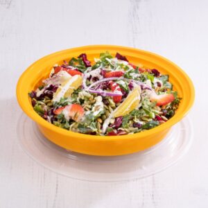 48 oz. Plastic Containers with Lids | Styled