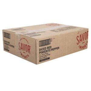SAVOR IMPORTS PIMENTO RED DCD 12-28Z | Corrugated Box