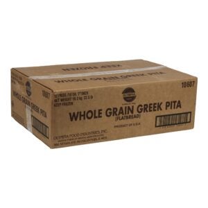 Whole Grain 7″ Pita Bread | Corrugated Box