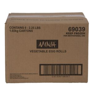 EGG ROLL VEG 3Z 72CT MINH | Corrugated Box
