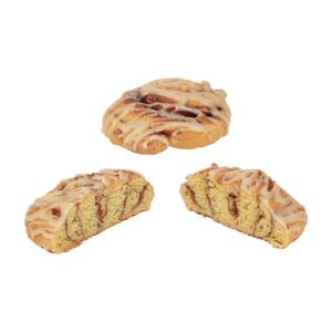 Caramel Iced Cinnamon Rolls with Pecans | Raw Item